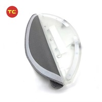 Kit d'accessoires pour aspirateur robot compatible avec Xiaomis Roidmi EVE Plus, brosse principale, brosse latérale, filtre, sac à poussière, pièces de rechange