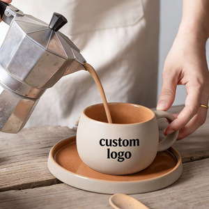 Taza de Cerámica Ecológica Hecha de Arcilla Natural, Libre de Plomo y BPA, con Acabado Glaseado, Precio Competitivo, Vajilla Sostenible para Cocina - Product Image 1