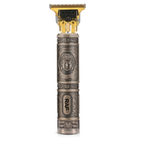 Cortadora de Pelo RAF R.434, 5W, 7200 RPM, Longitud Ajustable, Cuchilla de Acero Inoxidable con Juego de Peines de 1.5MM, 2MM, 3MM y 4.5MM