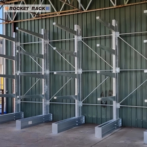 Giá để đồ ROCKET RACK mạ kẽm, có thể điều chỉnh, chịu lực cao, bền chắc, bằng thép công nghiệp, để ngoài trời, kiểu <span class=keywords><strong>cantilever</strong></span> một bên - Product Image 4