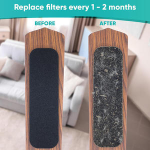 Filtre à charbon actif pour ventilateur de plafond transfrontalier 250x100x10mm – Pièce de rechange de haute qualité pour purificateur d'air domestique - Product Image 3