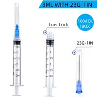 Dispositif de mesure de liquide à usage unique de 3 ml, en plastique transparent avec graduation, pour la manipulation des liquides