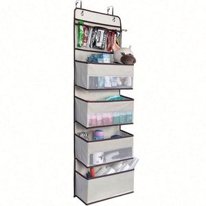 Organisateur mural pliable à 4 fenêtres transparentes, à suspendre, moderne, durable, en métal, pour salle de bain, fourni directement par l'usine - Product Image 1