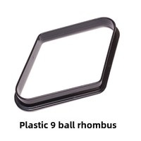 Support triangulaire professionnel pour billard à 8 boules, avec mécanisme à ressort à dégagement rapide et ajustement zéro interstice, accessoire de billard