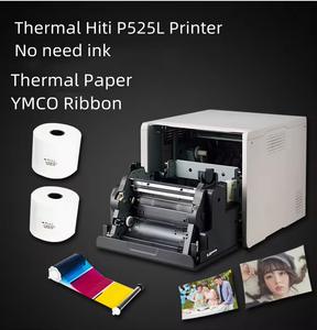 Vendita calda HiTi P520L & P525L serie 4x6 nastro e supporti di carta fotografica Set nuova condizione compatibile con stampante foto HiTi P525L - Product Image 6
