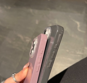 Nueva Funda Protectora para Teléfono a Prueba de Golpes de Color Puro con Protección de Lente para <span class=keywords><strong>iPhone</strong></span> 15 16 17 Pro Max - Product Image 5
