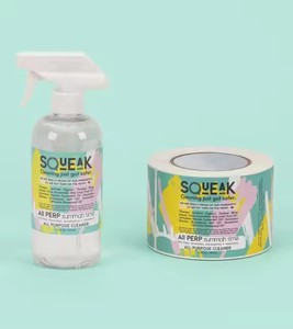 Tùy chỉnh nhãn dán máy in trong suốt rõ ràng mỹ phẩm cuộn nhựa lụa màn hình tùy chỉnh dính giấy & phim - Product Image 5