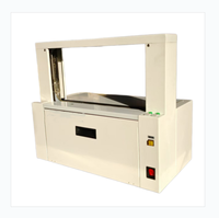 Machine automatique de cerclage de banderoles, machine à emballer le papier et les OPP, machine à cerclage de 50 mm de large pour l'emballage de cartons, cartes et étiquettes