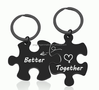 Porte-clés personnalisé en acier inoxydable gravé sur mesure pour animaux de compagnie – Cadeaux et promotions