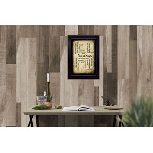 Nana dice HMS stampa artistica da parete con cornice nera - Product Image 5