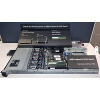 En stock, nouveau serveur en rack ProLiant DL320 Gen12 1U d'origine, Intel Xeon 6, 4 To DDR5, stockage 10x2.5/12x3.5 pouces, PCIe 5.0, prise en charge des GPU