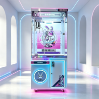 Machine à griffes commerciale à monnayeur pour peluches, jeu de grue à prix pour centre commercial et centre de divertissement familial