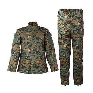 사막 및 정글 야외 위장 유니폼 전술 유니폼 전투 사냥 세트 <span class=keywords><strong>BDU</strong></span> 훈련 재킷과 바지 운동복 - Product Image 2