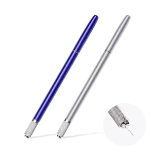 Beruf Metall Handbuch Permanente Ausrüstung Make-up Microb lading Stift Augenbrauen Make-up Tattoo Microb lading Bleistift Tattoo Pen