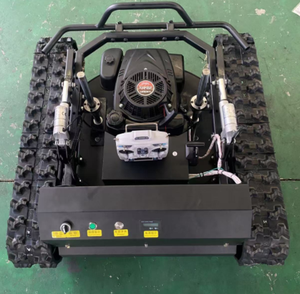 Tondeuse à <span class=keywords><strong>gazon</strong></span> télécommandée de 550mm Tondeuse à <span class=keywords><strong>gazon</strong></span> tout-terrain Robot réglable en hauteur de 260mm, adapté à la coupe de l'herbe sur les pentes - Product Image 6