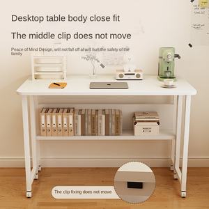 Escritorio de Computadora con Ruedas, Estilo Moderno, Portátil, Ahorra Espacio, Suministro de Fábrica, Escritorio de <span class=keywords><strong>Estudio</strong></span> Móvil Plegable con Panel Estilo Madera, Fácil de Usar - Product Image 3