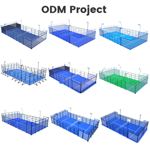 Conception de terrain de padel élégante et pratique EXITO, alliant esthétique et fonctionnalité professionnelle pour les sites. - Product Image 5