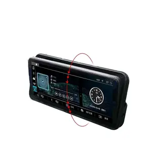 Feebest 터치 스크린 플립 안드로이드 자동차 DVD 플레이어 L405 GPS 네비게이션 라디오 디스플레이 랜드 로버 레인지 로버 보그