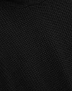 Wholesale <b>Mens</b> Black Ribbed Knit Hoodie Sweater Winter Warm Pullover Long Sleeve Casual Streetwear Soft Comfort Breathable Front - Product Image 5