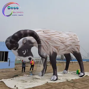 Inflatable Cừu/Inflatable Dê Mô Hình Động Vật Để Trang Trí
