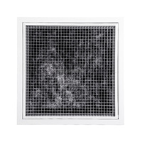 Hvac prix d'usine diffuseur de plafond en aluminium grille de caisse à oeufs pour Ventilation grille de filtre à charnière amovible dans la climatisation