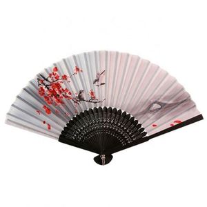 Customized <b>Bride</b> Decoration Wooden Sheet High Quality Hand Fan Fold Printing Hand Fan - Product Image 2
