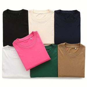 OEM nuevo diseño 100% algodón camisetas logotipo personalizado lavado ácido camiseta sólido bordado peso pesado 250gsm 3D impresión Camiseta corta - Product Image 2
