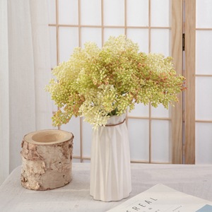 Flores Artificiales CallaFloral, Ramas Individuales de Plástico Amarillo, Alta Simulación, Decoración para Bodas y Hogar, Estilo INS - Product Image 1