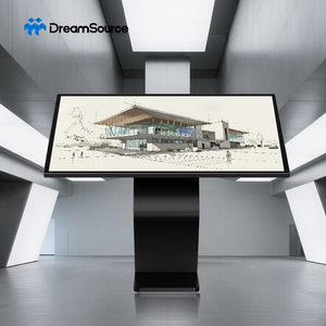 Reproductor de Publicidad LCD Horizontal de 43 Pulgadas de Alto Brillo, Kiosco Interactivo con Pantalla Táctil para Centro de Ventas Inmobiliarias - Product Image 1