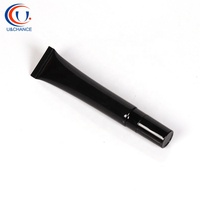 Tube de Luxe Noir PE pour Crème Contour des Yeux, Rouge à Lèvres et Gloss Liquide – Personnalisable en Gros