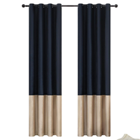Rideaux occultants ignifuges et isolants personnalisables en jacquard 100 % coton pur, classiques et modernes, écologiques, toutes saisons
