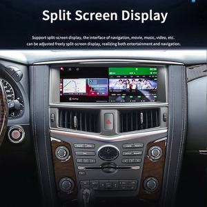 Écran stéréo GPS de navigation Android pour voiture de 12,3 pouces pour Nissan Patrol Y62 Y61 2004-2014-2020, lecteur multimédia vidéo CarPlay - Product Image 3