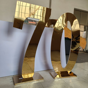 Espejo <span class=keywords><strong>letras</strong></span> de feliz cumpleaños 4 pies 5 pies marquesina <span class=keywords><strong>letras</strong></span> números para decoración de fiesta - Product Image 2