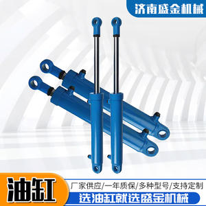 Accessoires pour ascenseur de fret Shengjin Electric, vérin hydraulique à une seule oreille, tige de piston de levage, piston bidirectionnel, ingénierie - Product Image 5