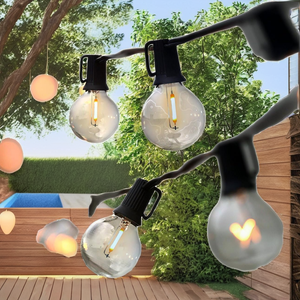 <span class=keywords><strong>E12</strong></span> 10M 20M Không Thấm Nước Cổ Điển Lãng Mạn Không Thấm Nước LED Globe Chuỗi Ánh Sáng Cho Ngoài Trời IP44 Cho Giáng Sinh Vườn Đám Cưới - Product Image 4