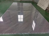 Panneau MDF moderne de 18 mm E1 écologique, résistant à l'humidité, avec laminage UV haute brillance pour meubles