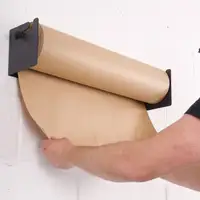 Упаковочная бумага для упаковки подарков, коричневая рулонная крафт-бумага, рулон