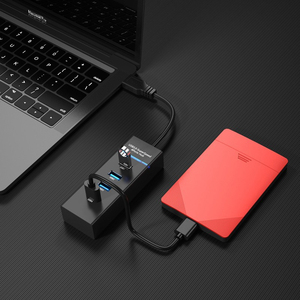 Venta caliente multifunción 4 puertos USB 3,0/2,0 estación de acoplamiento portátil <span class=keywords><strong>Pc</strong></span> concentrador USB3.0 de alta velocidad - Product Image 5