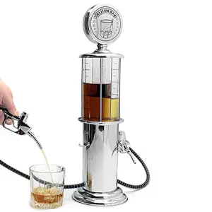 0.9L Trạm Xăng Phong Cách Duy Nhất Chai Rượu Bơm Nhựa Tháp Bia Dispenser