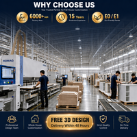 Aparador Industrial Negro Mate Personalizado con Estante con Pantalla LED |   Puertas sin tiradores |   OEM ODM |   Cantidad mínima de pedido: 1 unidad |   Diseño 3D Gratuito en 48h