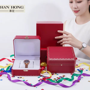 Cajas <span class=keywords><strong>de</strong></span> Cartón Rojas para Relojes al por Mayor <span class=keywords><strong>de</strong></span> Fábrica con Logo Personalizado, Estuche <span class=keywords><strong>de</strong></span> Lujo <span class=keywords><strong>de</strong></span> Papel Cuadrado para Reloj <span class=keywords><strong>de</strong></span> Marca Individual para <span class=keywords><strong>Cartier</strong></span> Casio - Product Image 3