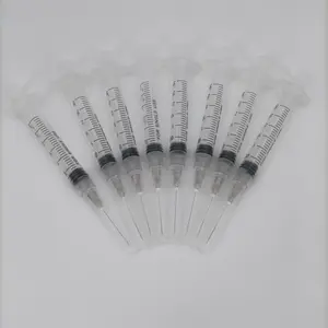 핫 세일 일회용 플라스틱 루어 잠금 3cc 관개 주사기 치과 주사기 3ml 주사기