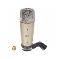 Microphone Behringer C-1, système de sonorisation PA, microphone à condensateur à diaphragme moyen, scène, spectacle en direct et enregistrement en studio, équipement musical