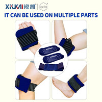 Boîte à Gels Réutilisables Chaud/Froid (2 pièces) avec Sangle Élastique, Micro-ondable et Congelable, pour Soulagement de la Douleur, Marque Privée OEM