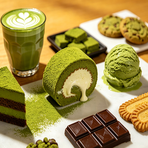 Té Verde <span class=keywords><strong>Matcha</strong></span> Natural en Polvo de Alta Calidad, Orgánico, Estándar Culinario, Molido en Piedra, Ingrediente para Catering y Panadería - Product Image 3
