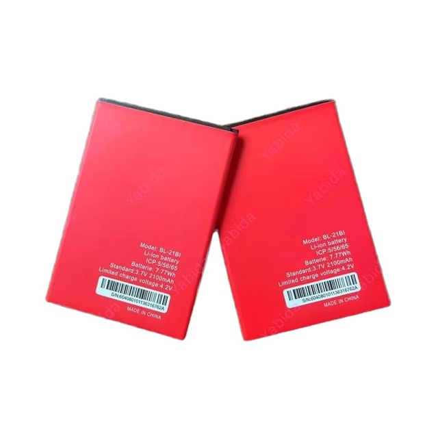 OEM BL-21BI High Capacity 2100mAh 3.7V Li-ion Rechargeable Lithium Battery Pack for Mobile Phones Stock ROHS Certified