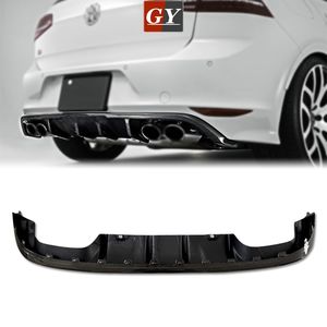 FIBER DE CARBONE <span class=keywords><strong>GARAGE</strong></span> VARIENT STYLE DIFFUSEUR ARRIÈRE POUR VOLKSWAGEN 12-20 GOLF 7R - Product Image 1
