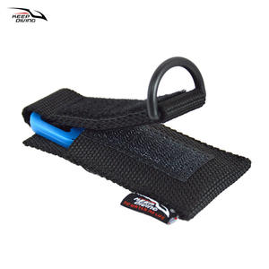 Cortador de Cuerda de Buceo KEEP DIVING KF 284 con Hoja de Cerámica, Multicolor, Portátil, para Emergencias Acuáticas, con Funda - Product Image 4