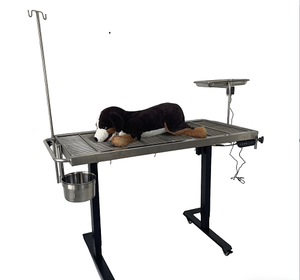Mesa <span class=keywords><strong>de</strong></span> Operaciones Veterinaria Eléctrica Ajustable, Resistente a la Corrosión, <span class=keywords><strong>de</strong></span> Acero Inoxidable, para <span class=keywords><strong>Centro</strong></span> Médico Veterinario - Product Image 1