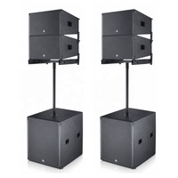 Sistema de Audio Profesional PA, Altavoz para Fiestas DJ, Line Array, Equipo de Sonido Profesional, Iluminación Profesional de Audio y Video Pasiva